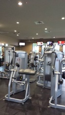 State of the art Fitness Center at The Plaza Del Lago Clubhouse